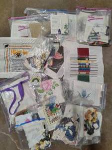 lot 38 image: Assorted Needlepoint Projects