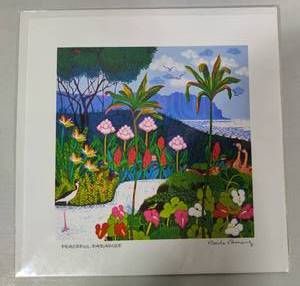lot 75 image: Peaceful Paradise by Rosalie Prussing Signed wCOA