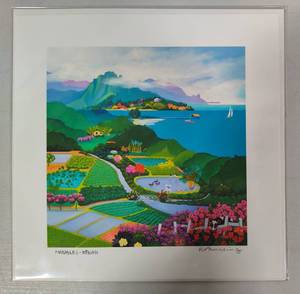 lot 76 image: Hanalei - Kauai by Rosalie Prussing Signed wCOA