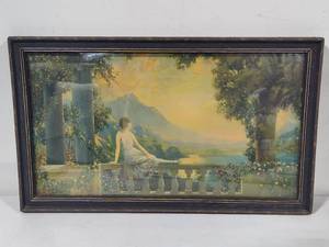 lot 102 image: Robert Atkinson Fox Sunset Dreams Art Deco Framed Art