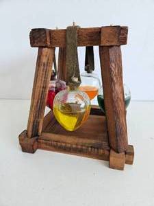 lot 60 image: Cobbler Style Lamps