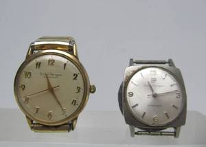 lot 11 image: Collection of working Vintage Mens Watches #1 - Girard-Perregaux