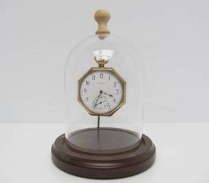 lot 23 image: Antique Octagonal Case ELGIN Pocket Watch