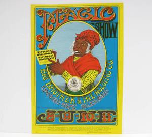 lot 41 image: Fantastic Original 1960s Rock Concert Poster Collection #11 - Magic Show - Canned Heat Big Brother&nbsp
