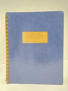 lot 97 image: Original 1972 Proposal &amp Projection Binder for NFL Expansion Team - The Seattle Kings