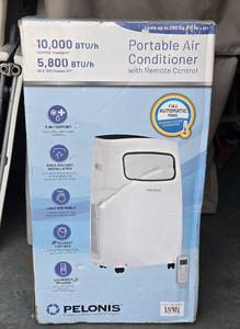 lot 91 image: Unused PELONIS 10,000 BTUh Portable Air Condition wRemote