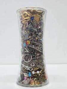 lot 189 image: Large Vase Full of Assorted Costume Jewelry #1