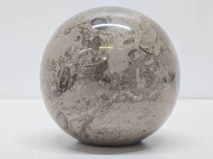 lot 222 image: Large Natural Picasso Jasper Stone Sphere