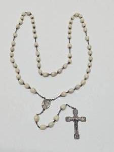 lot 204 image: Vintage Sterling Silver Rosary&nbsp