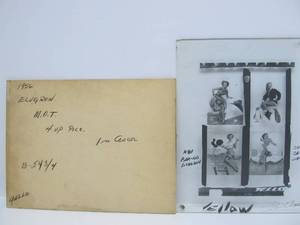 lot 161 image: Original Vintage 1950s Pre-Production Glass Panel - Gil Elvgren Pinup Girl - #1