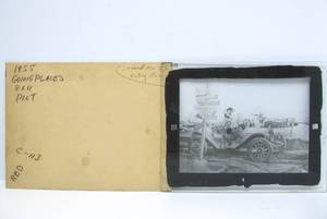 lot 165 image: Original Vintage 1950s Pre-Production Glass Panel - Robert Pettes Pinup Girl - #5