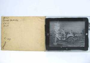 lot 167 image: Original Vintage 1950s Pre-Production Glass Panel - Robert Pettes Pinup Girl - #7