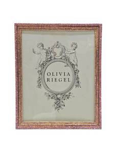 lot 274 image: Unused OLIVIA RIEGEL Crystal Encrusted Picture Frame - 8 x 10