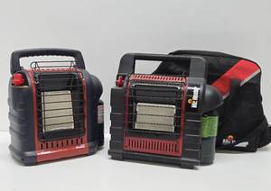 lot 369 image: Nice Pair of MR HEATER Portable Propane Heaters