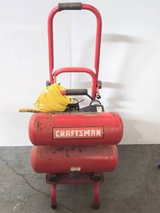 lot 353 image: Working CRAFTSMAN 125hp Air Compressor