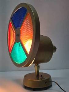 lot 336 image: Working Vintage Mid Century Christmas Color Wheel
