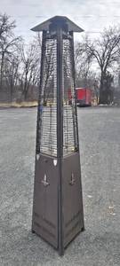 lot 383 image: Large Working Outdoor LAVA HEAT Italia Propane Patio Heater