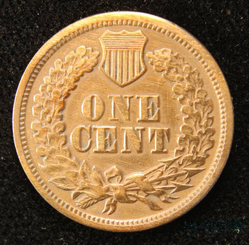 1864 BRONZE US INDIAN HEAD CENT XF DETAILS