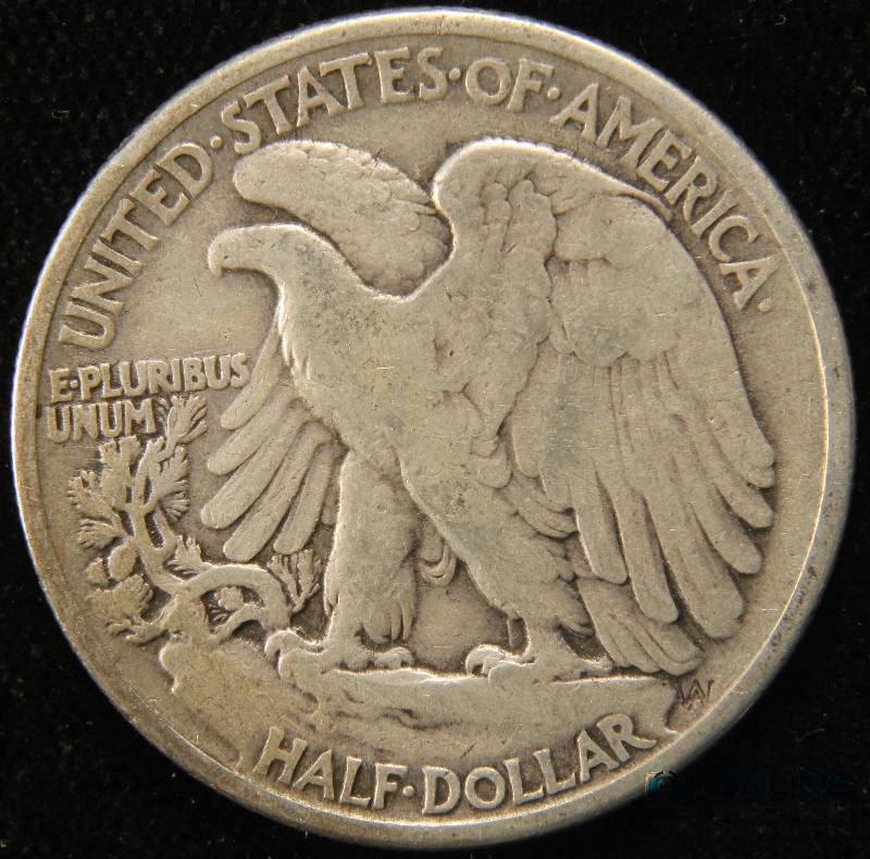 1940 WALKING LIBERTY SILVER HALF DOLLAR FINE