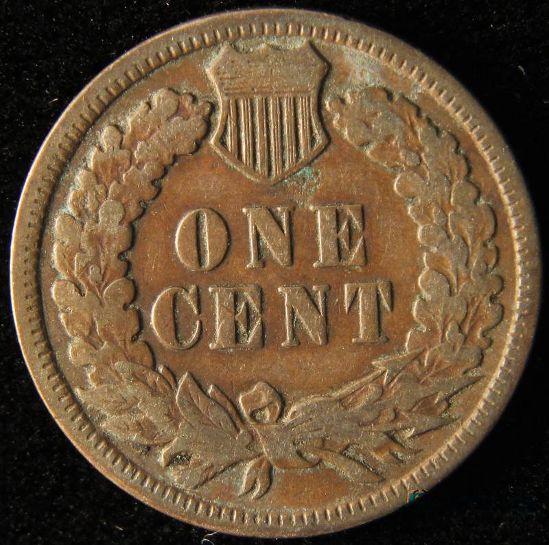 1884 US INDIAN HEAD CENT FINE