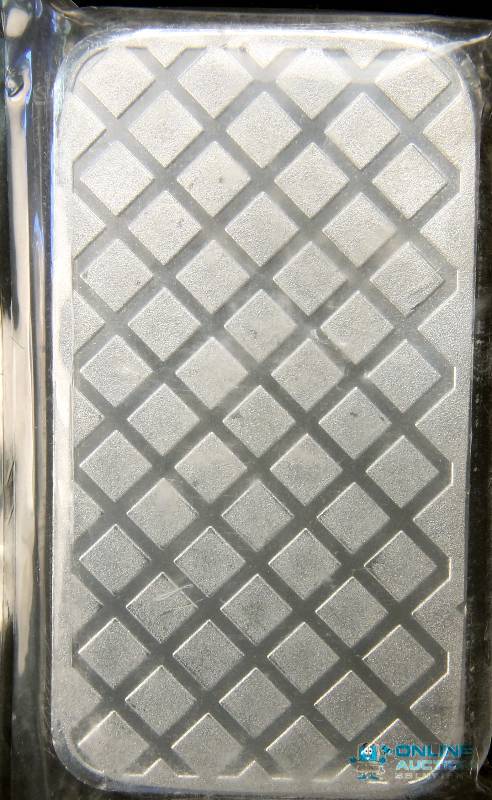 5 TROY Oz. 999 FINE SILVER BAR MADE IN THE U.S.A.