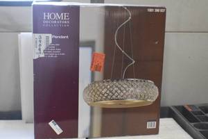 lot 2 image: Pendant Light Fixture