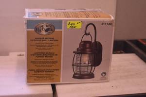 lot 10 image: Wall Lantern