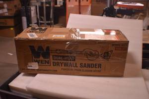 lot 47 image: WEN 6377 Variable Speed 5-Amp Dual-Head Drywall Sander with 15-Foot Hose