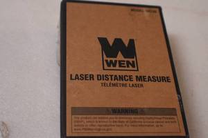 lot 68 image: WEN 10130 130-Feet Laser Distance Measure with Backlit Screen