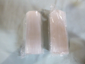 lot 36 image: 2 Selenite Crystal Cylinders