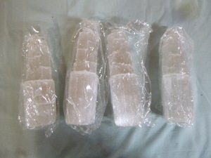 lot 39 image: 4 Selenite Crystal Towers