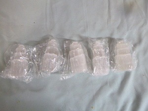lot 41 image: 5 Selenite Crystal Towers