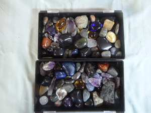 lot 48 image: 2 Boxes of Tumbled Stones