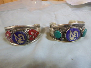lot 57 image: 2 Tibetan Bracelets