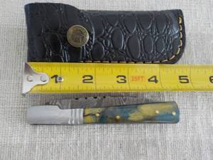 lot 8 image: MHS Cutlery Hand Crafted Damascus S...