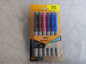 lot 58 image: 12 ct BIC Intensity Markers...