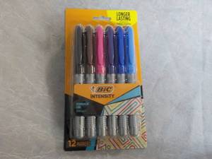 lot 61 image: 12 ct BIC Intensity Markers...
