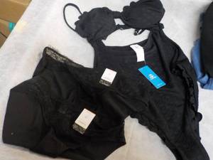 lot 81 image: One pc Size M Swimsuit and 2 Auden ...
