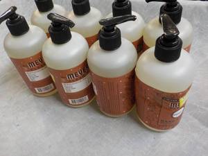 lot 115 image: 8 bottles Meyers Hand Soap...