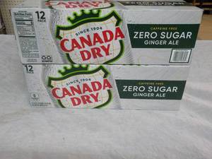 lot 209 image: 2 x 12 packs Canada Dry Caffeine Fr...
