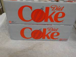 lot 211 image: 2 x 12 packs Diet Coke best date 0...