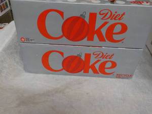 lot 213 image: 2 x 12 packs Diet Coke best date 0...