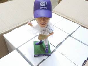 lot 225 image: Case of 24 Trophy Bobbleheads...