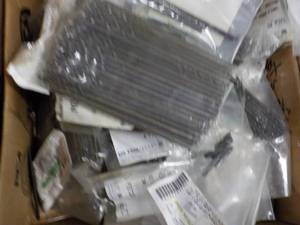 lot 240 image: Box of Drill Bits in Plastic Bags...