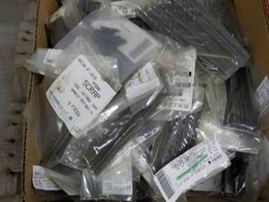 lot 242 image: Box of Drill Bits in Plastic Bags...