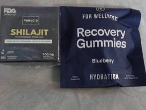 lot 253 image: Recovery Gummies and ShilaJit Dieta...