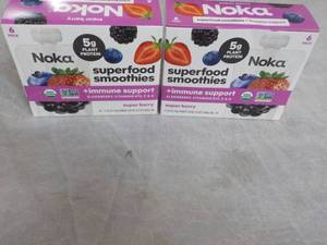 lot 311 image: 2 boxes Noka Superfood Smoothies...