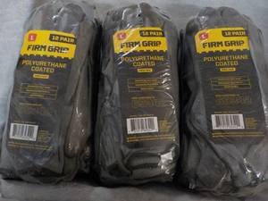 lot 317 image: 36 pair size L Firm Grip Polyuretha...