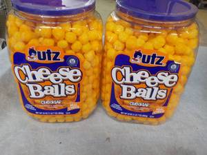 lot 336 image: 2 Jugs 23 oz each UTZ Cheese Chedda...