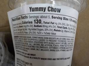 lot 339 image: Case of 12 Tummy Chow 5 oz each...
